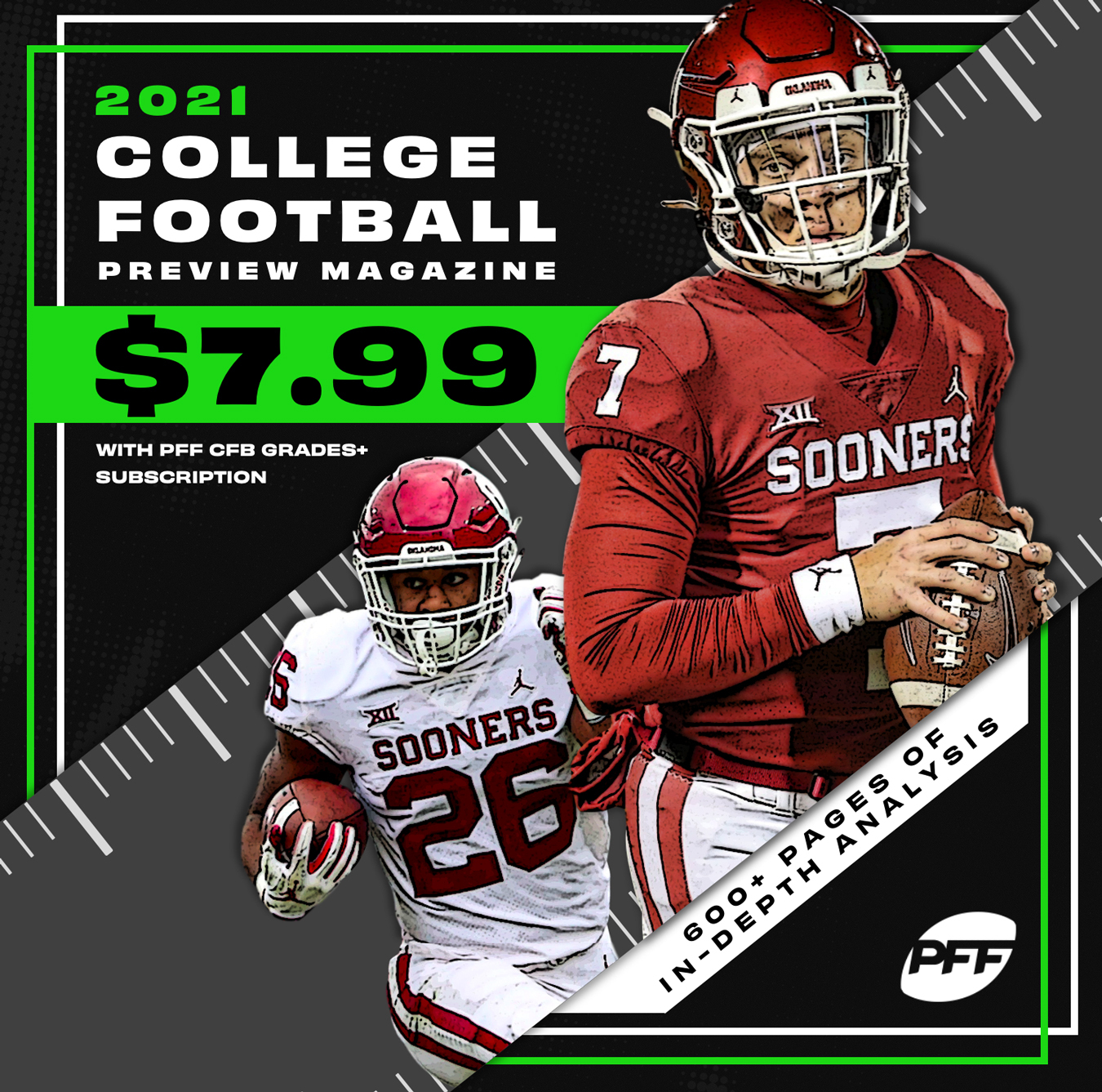 The 2021 PFF College Football All-America Team, College Football