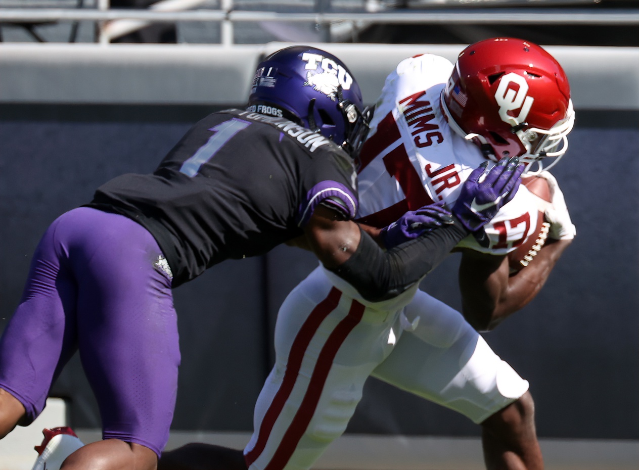 Pro Football Focus loves OU's Spencer Rattler & Nik Bonitto