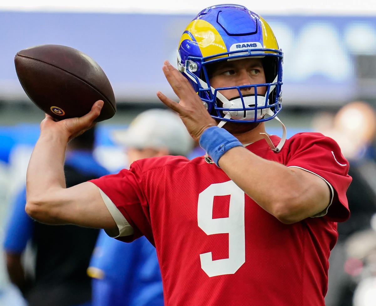 nfl-matthew-stafford-wowing-los-angeles-rams-new-look-offense-2021-nfl-training-camp
