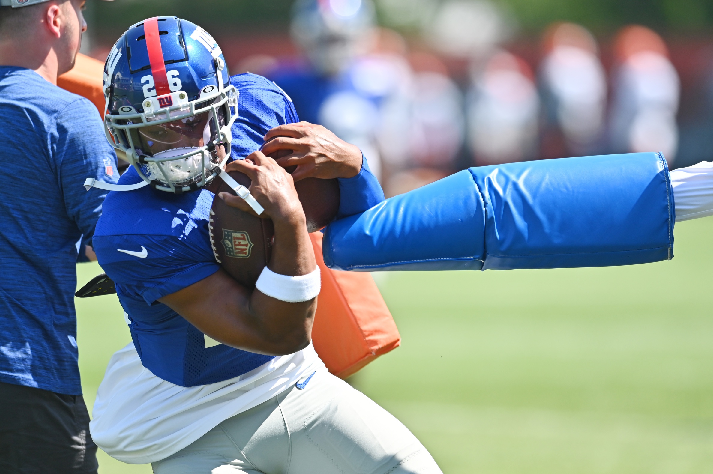 nfl-new-york-giants-saquon-barkley-return-practice