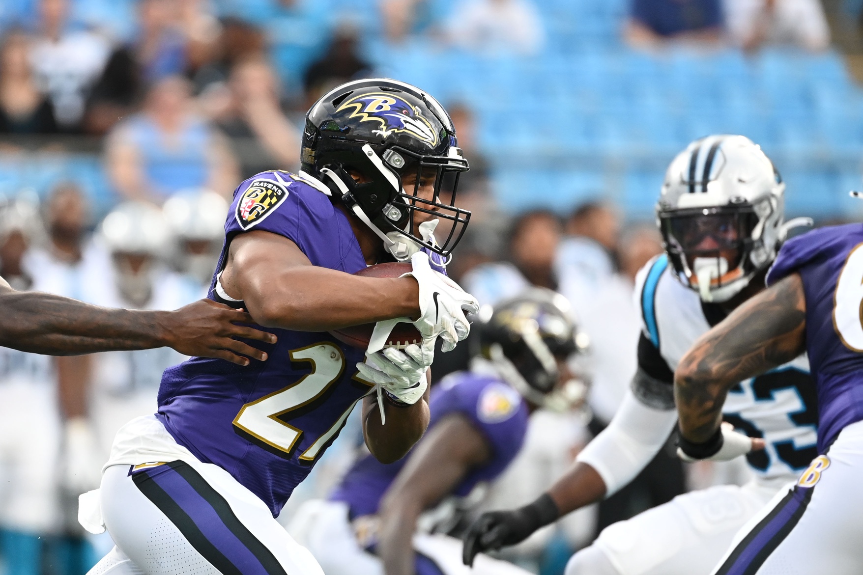 August 8, 2019: Philadelphia Eagles cornerback Josh Hawkins (48) in action  during the NFL game between the Tennessee Titans and the Philadelphia Eagles  at Lincoln Financial Field in Philadelphia, Pennsylvania. Titans won