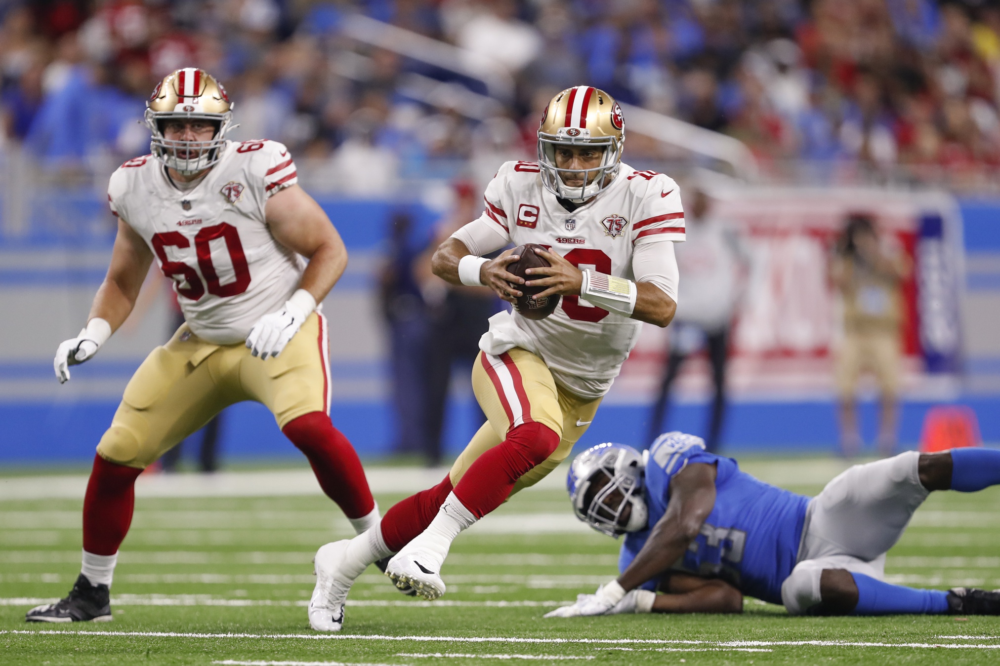 san francisco 49ers at detroit lions