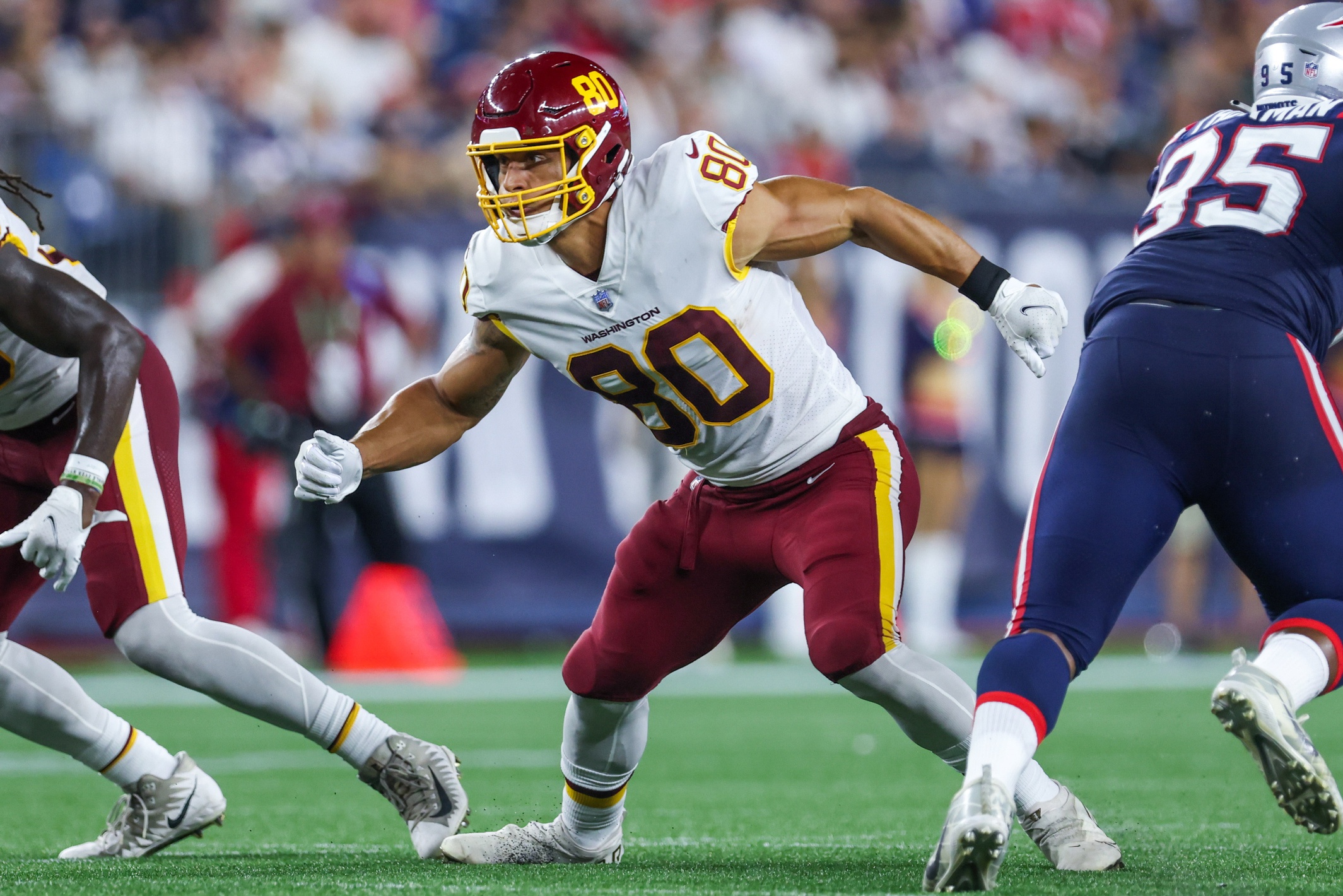 I'm not just a feel-good story. I belong here': Sammis Reyes on his journey  from college basketball player to Washington Football Team tight end, NFL  News, Rankings and Statistics