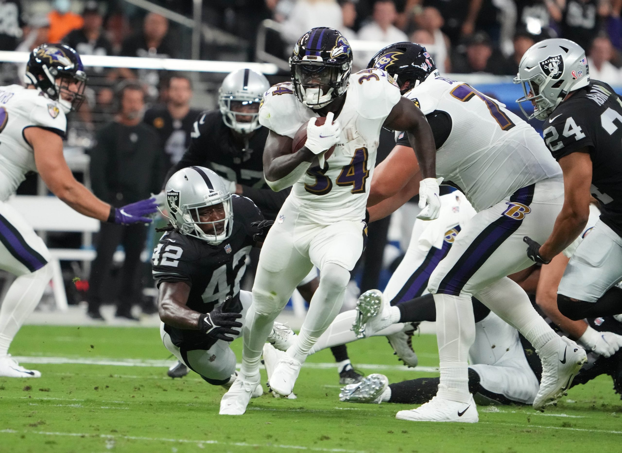 fantasy-football-week-1-recap-key-takeaways-las-vegas-raiders-33-27-baltimore-ravens-monday-night-football-2021