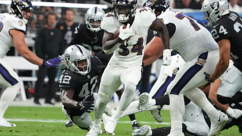 Fantasy football Week 1 Recap: Key takeaways from the Las Vegas Raiders' 33-27 win over the Baltimore Ravens on Monday Night Football | Fantasy Football News, Rankings and Projections - Pro Football Focus