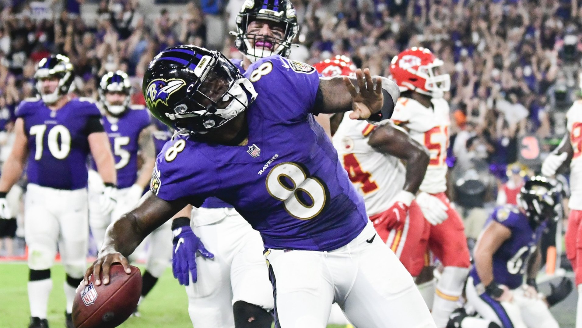 How Lamar Jackson and the Baltimore Ravens' offense closed out a Week 2 ...