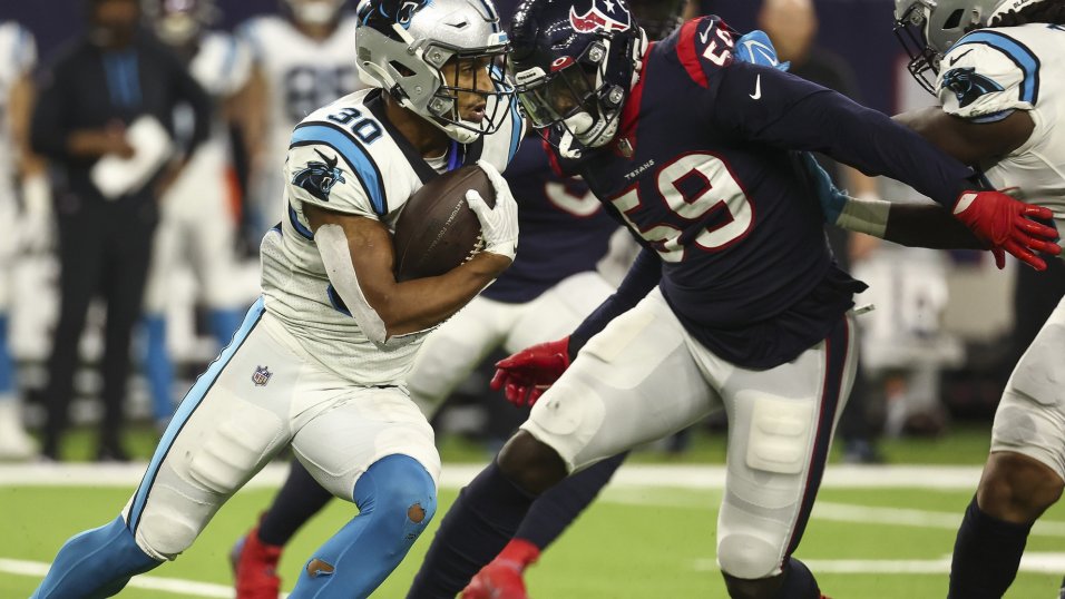 Panthers rookie receiver Terrace Marshall Jr. keeps going