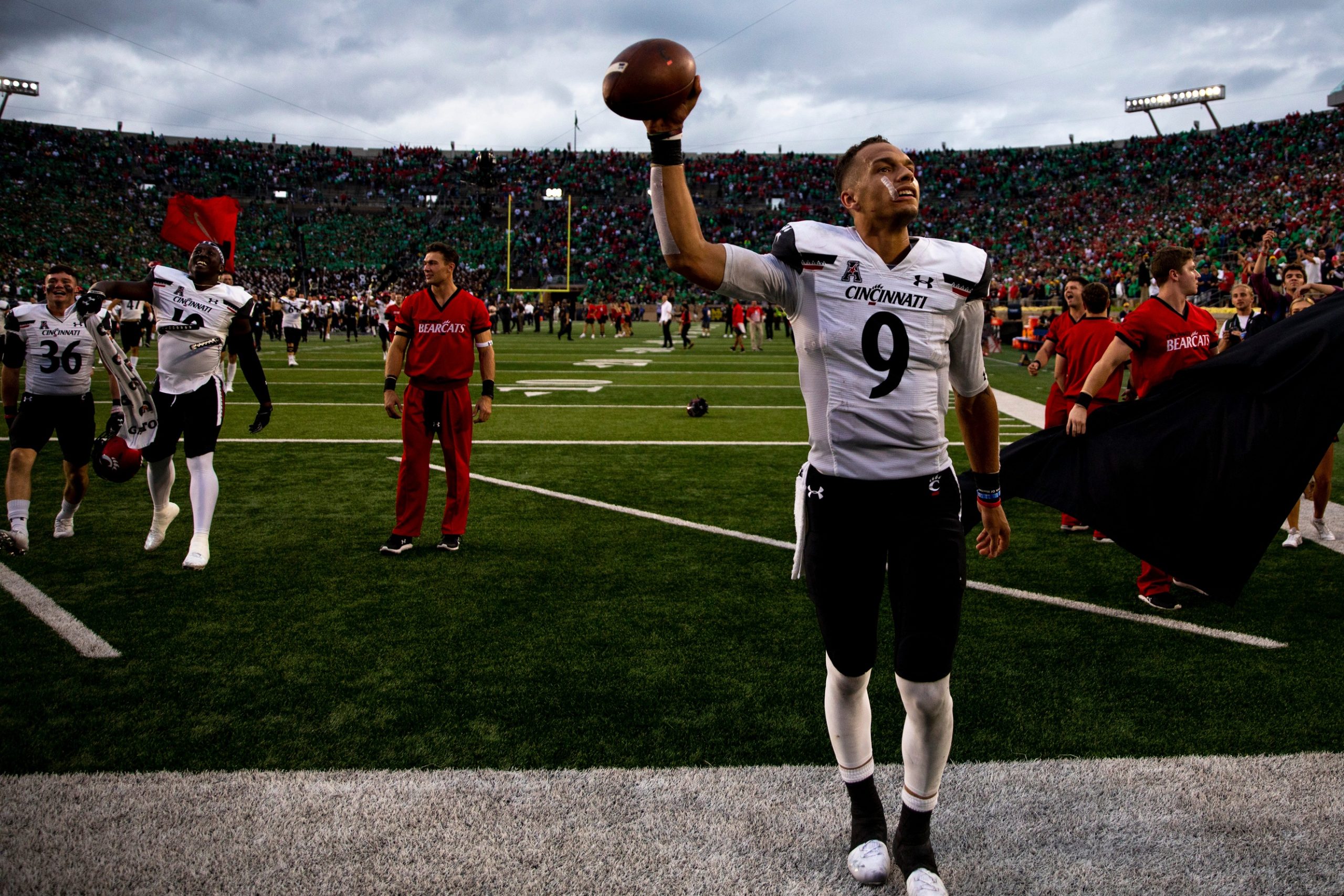 Cincinnati quarterback Desmond Ridder has the defining trait that