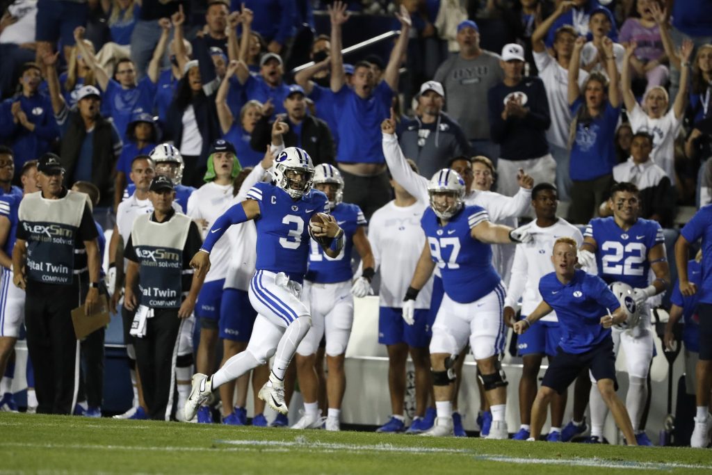 BYU quarterback Jaren Hall brings a maturity and presence beyond his years | College Football | PFF