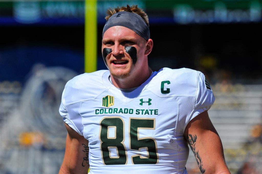 Tight end Trey McBride is leading the way at Colorado State