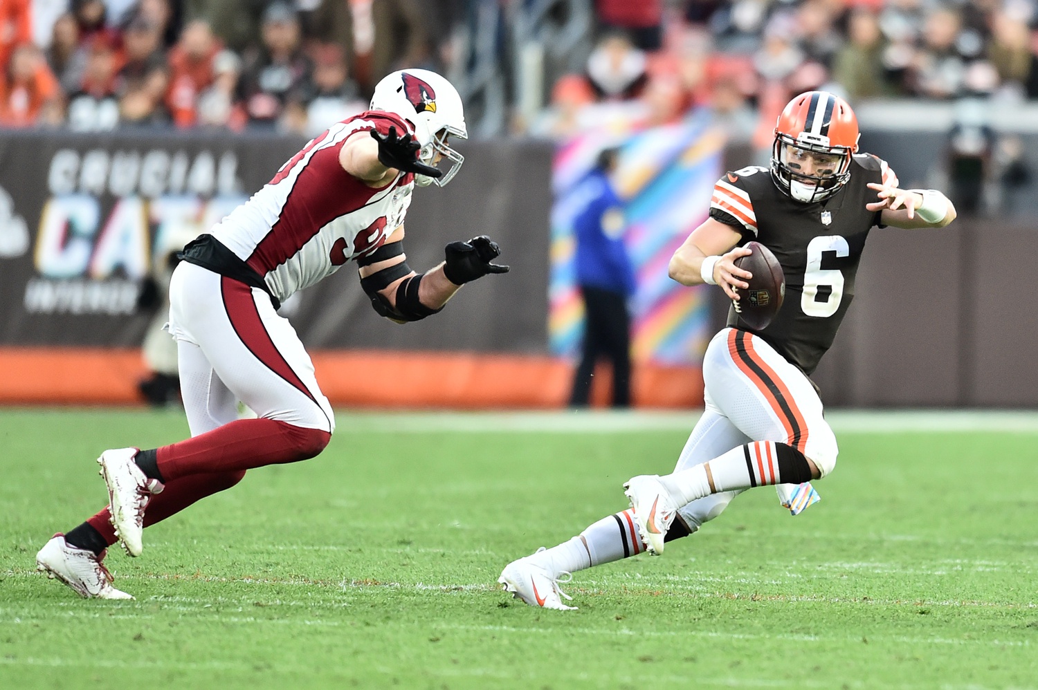 Pick(ed) 6: Browns name rookie Baker Mayfield starting QB