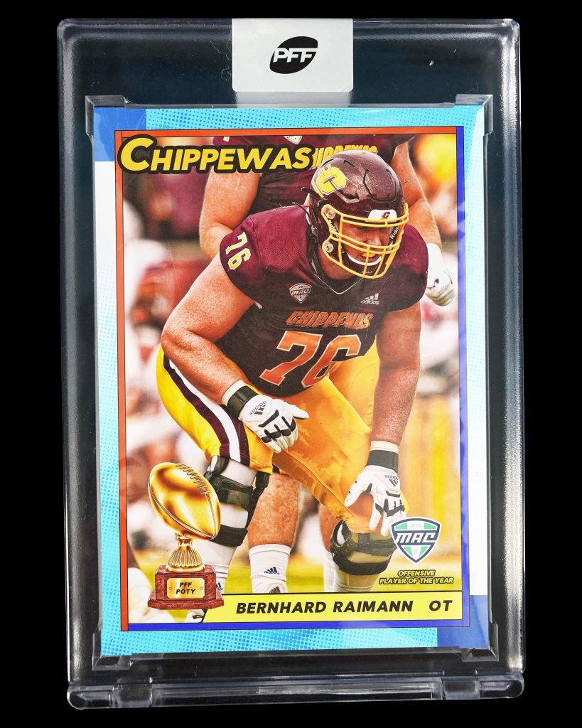 Bernhard Raimann, Central Michigan OT