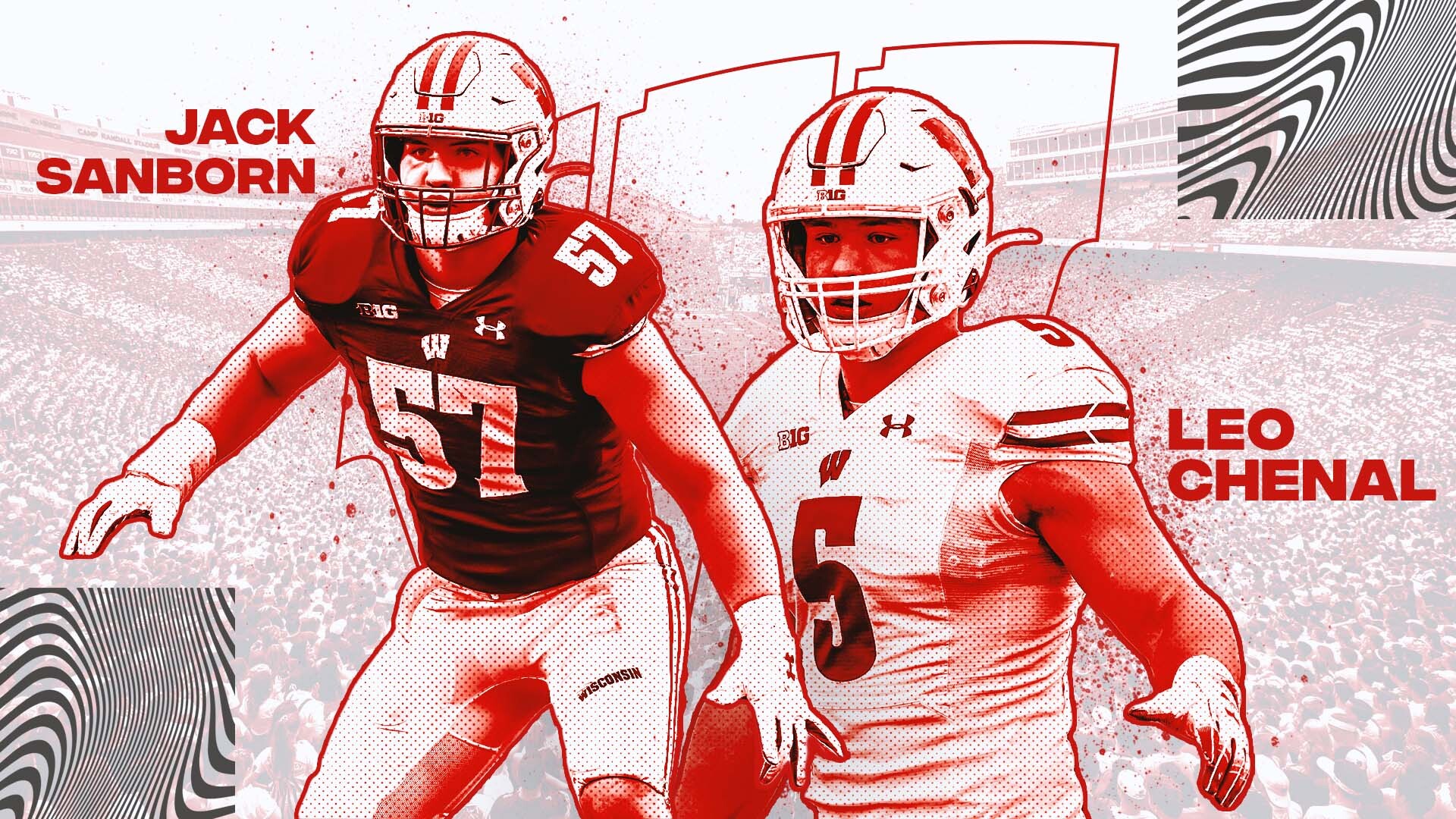 college-football-linebackers-jack-sanborn-and-leo-chenal-wisconsin-defense-death-row-2021