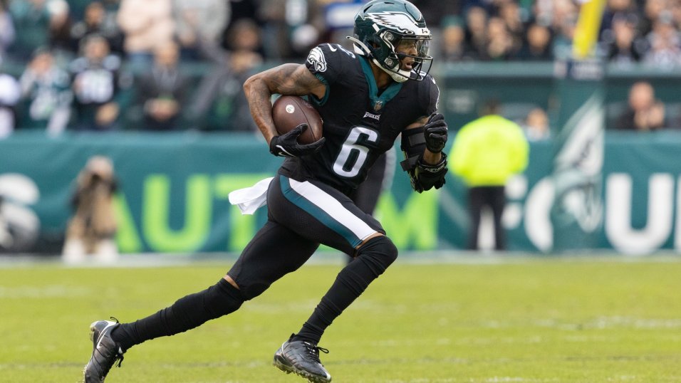 Finding 2022's Fantasy Football Breakout Wide Receiver: DeVonta Smith,  Philadelphia Eagles, Fantasy Football News, Rankings and Projections
