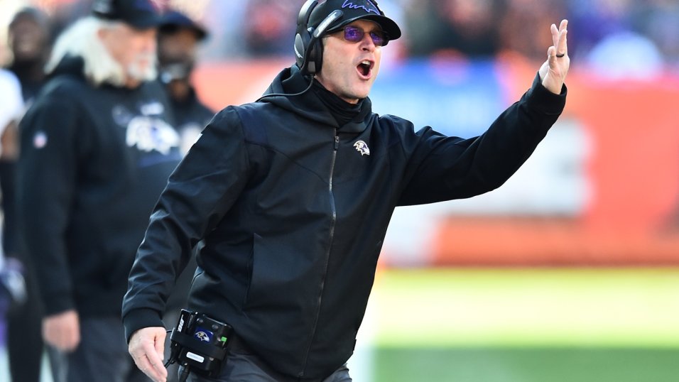 John Harbaugh ranked as one of best coaches in NFL by PFF