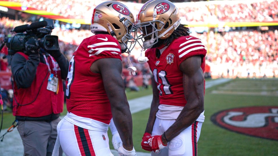 audition Tag det op Synes Rams-49ers MNF: Top anytime TD props | NFL and NCAA Betting Picks | PFF