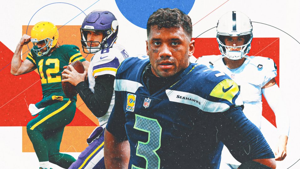Updated QB Rankings: Russ in Denver, Rodgers without WRs & Lamar as the  wild card