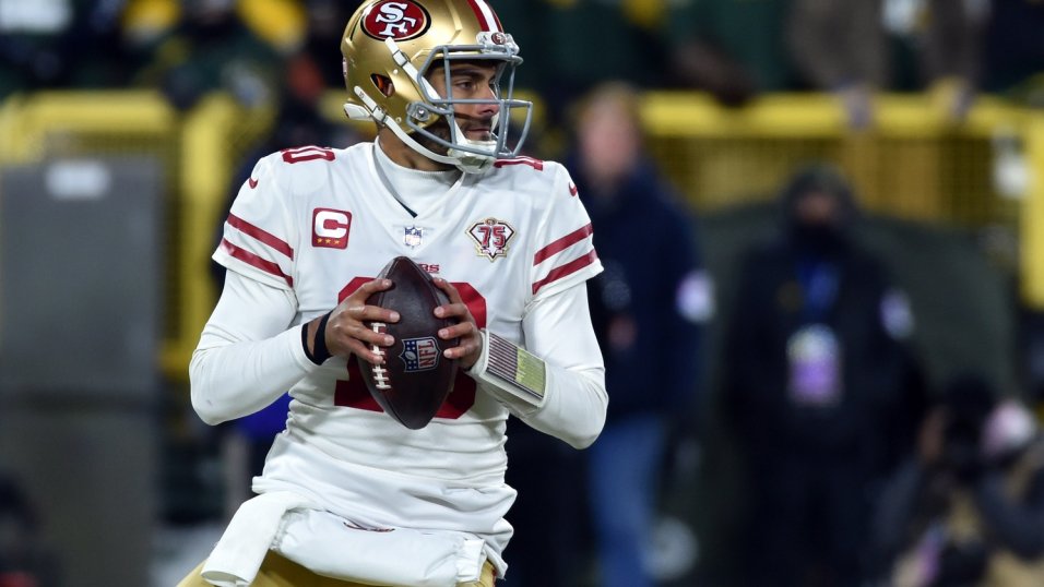 San Francisco 49ers quarterback Jimmy Garoppolo does less than just about  any NFL playoff QB in recent memory, NFL News, Rankings and Statistics