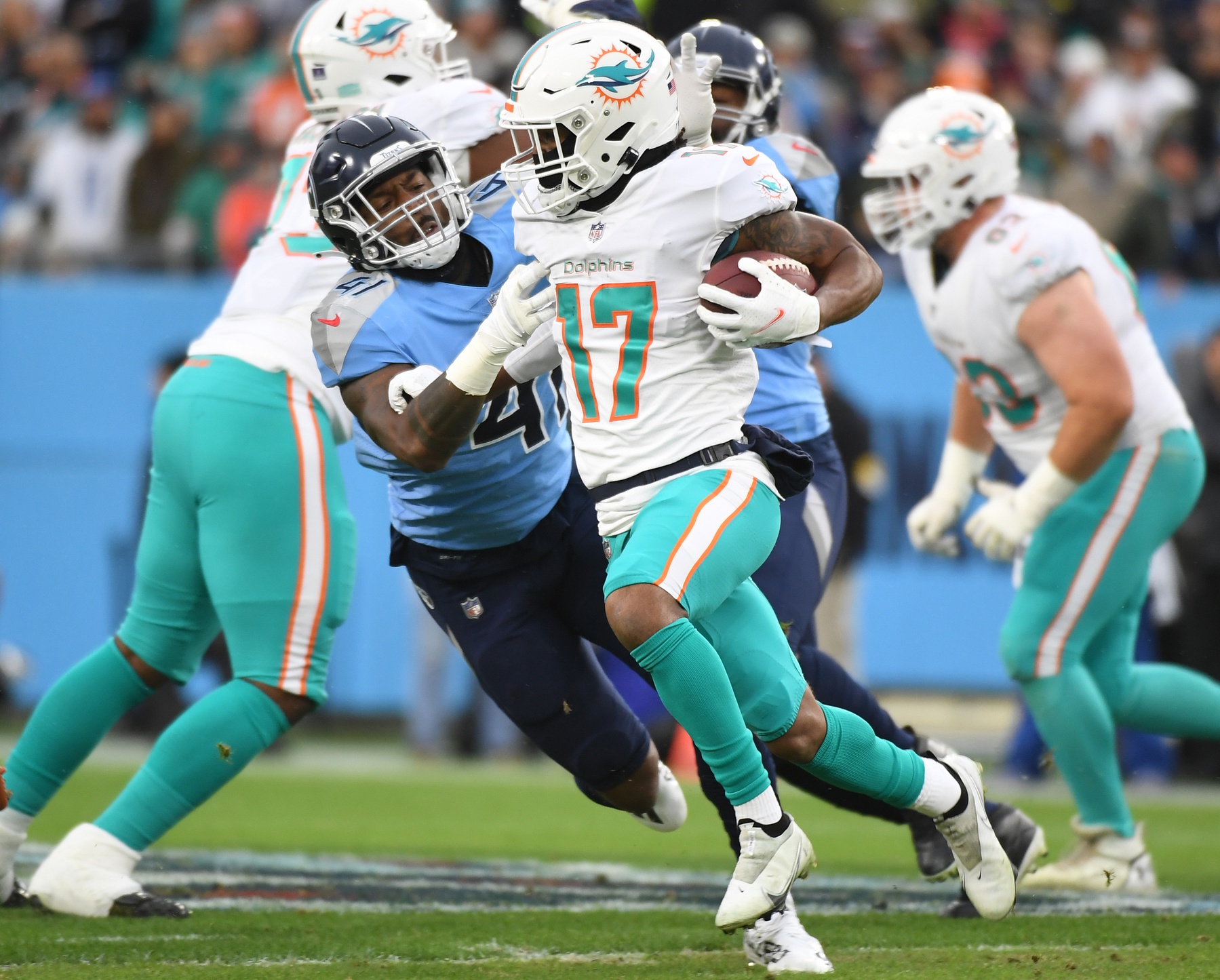 Dolphins vs. Titans 2021 Week 17 final score and immediate