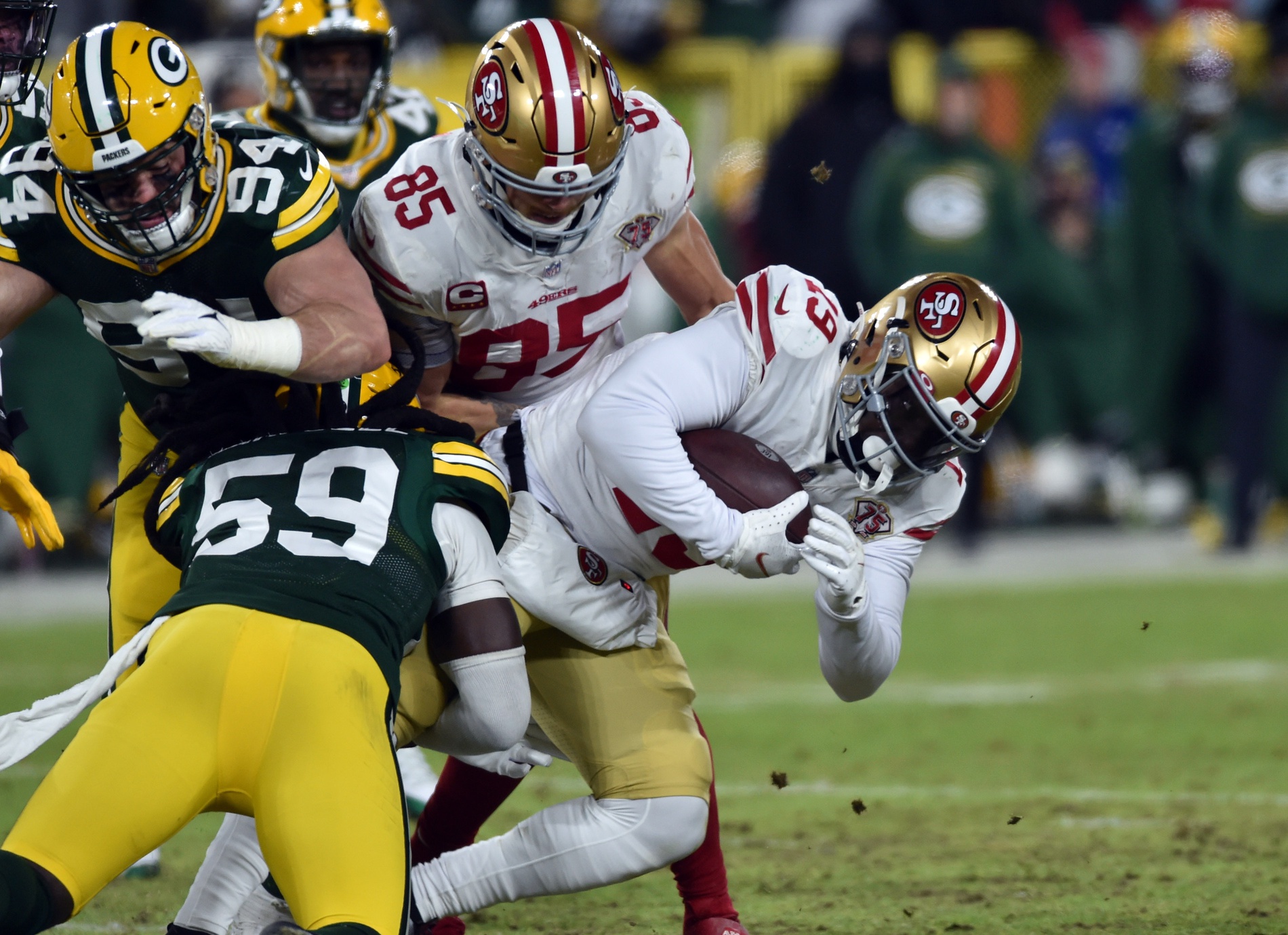 NFL Divisional Round Game Recap: San Francisco 49ers 13, Green Bay ...