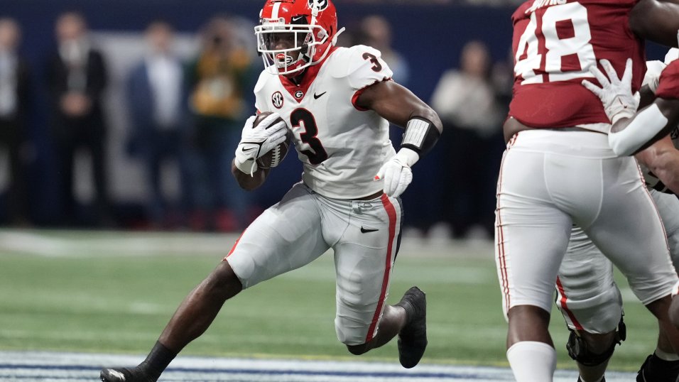 James Cook Running Back Georgia  NFL Draft Profile & Scouting Report