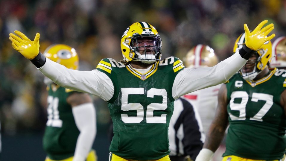 NFL Betting 2022 Why to bet on the Green Bay Packers' Rashan Gary to