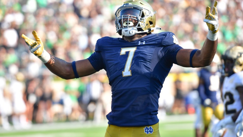 Notre Dame's Isaiah Foskey: 'I see myself as a first-round pick, and that's what I'm going to be' | NFL Draft | PFF