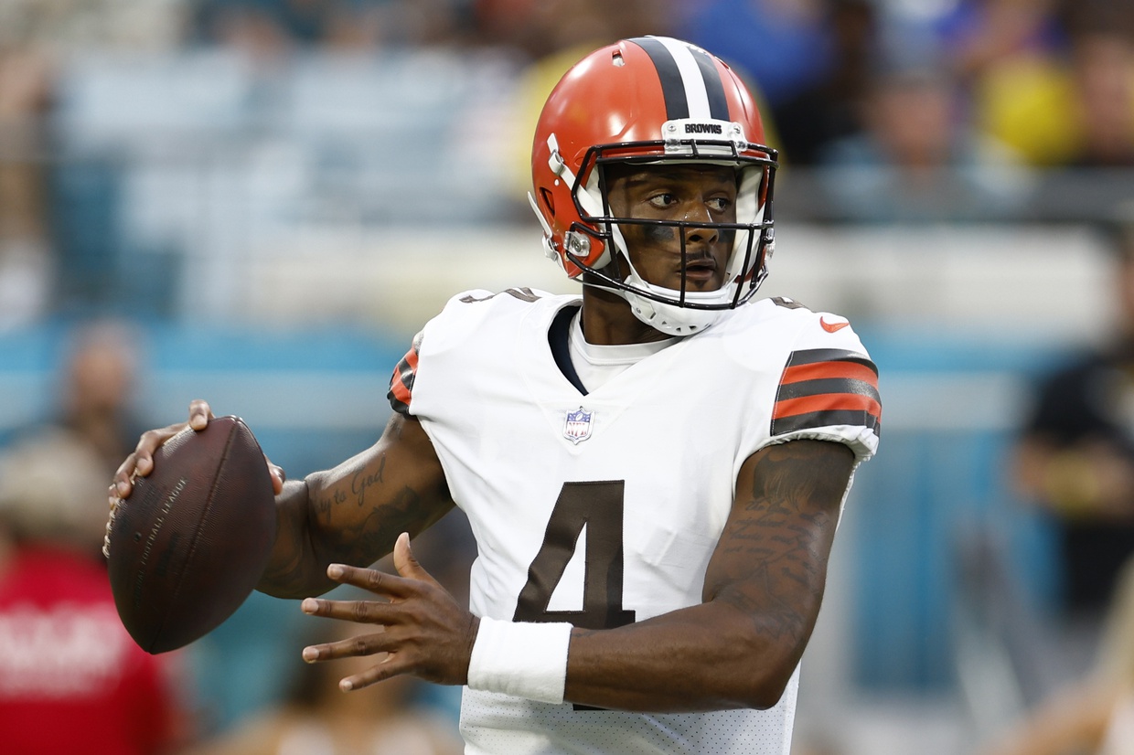 Browns football player sales suspended