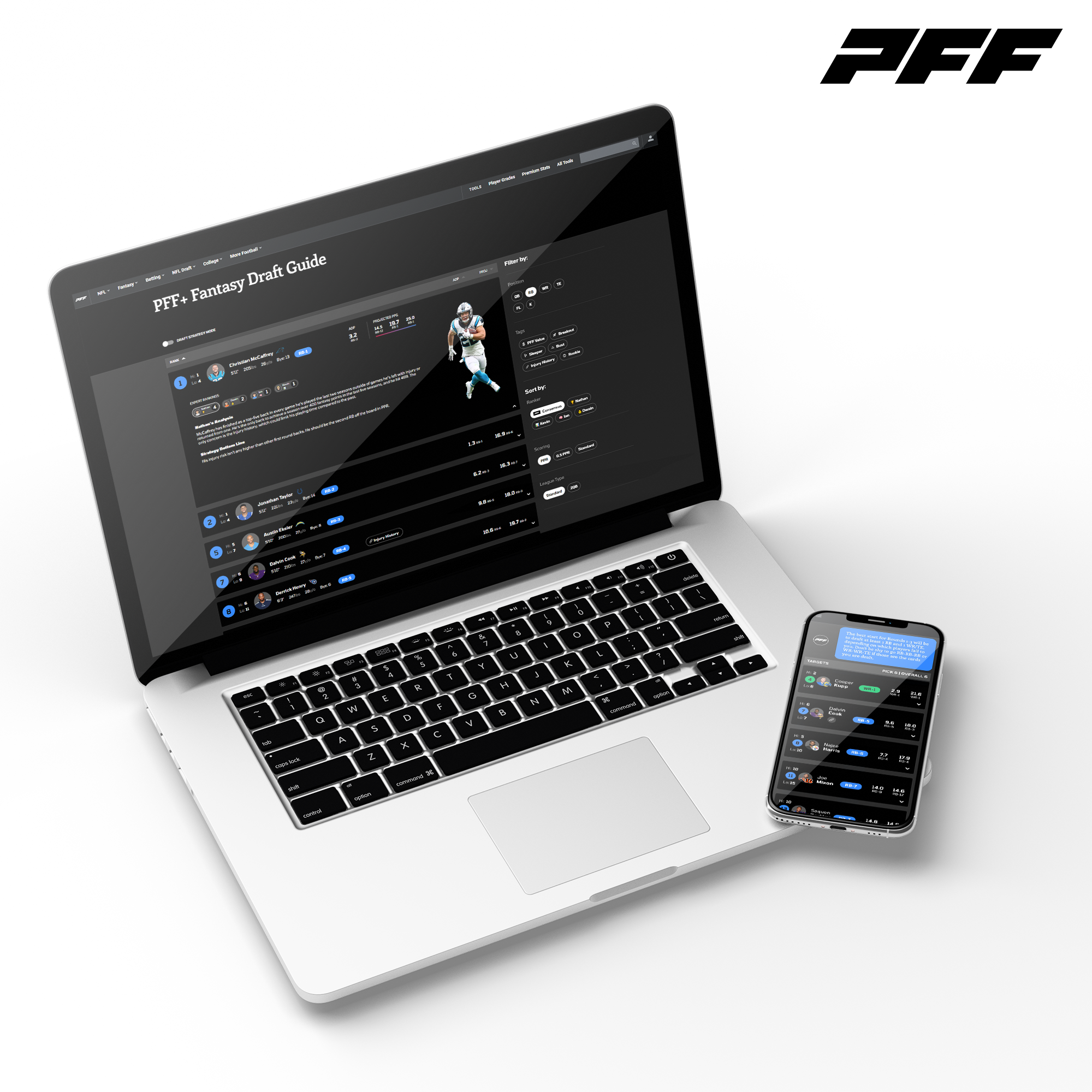 Introducing The PFF+ Live Draft Assistant