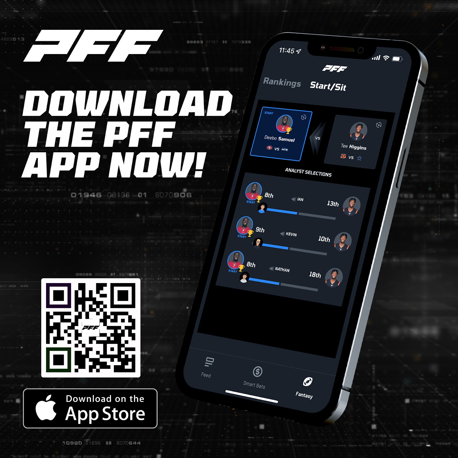The PFF App Now Available (LIVE) NFL and NCAA Betting Picks PFF
