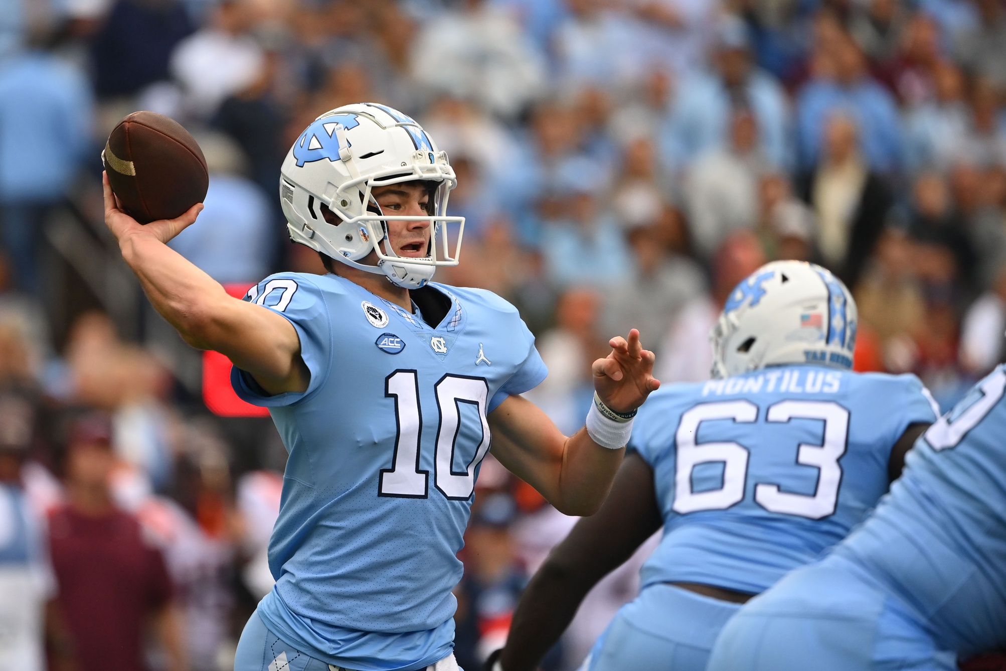 North Carolina QB Drake Maye’s FBS-leading stats show he’s no ordinary ...