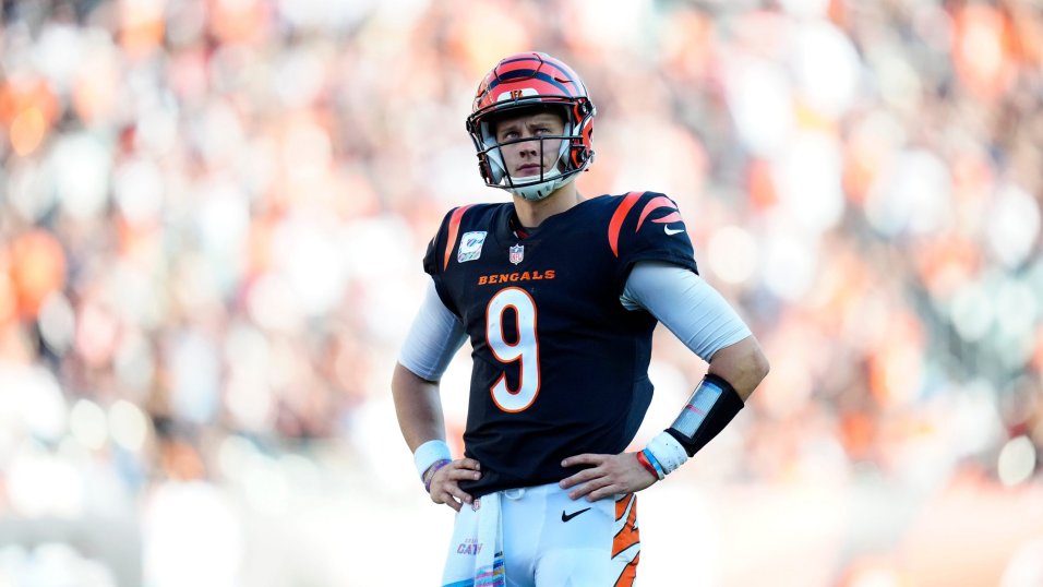 The Bengals are getting the ball out of Joe Burrow's hands much