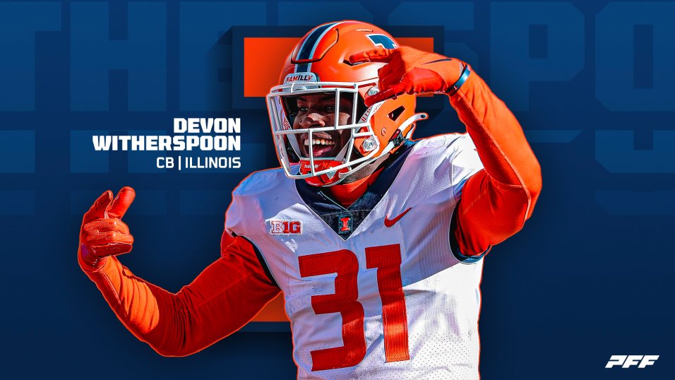 NFL Draft 2023  Seahawks pick Illinois DB Devon Witherspoon No. 5