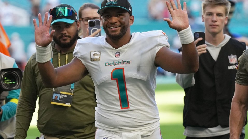 Dolphins QB Tua Tagovailoa up to No. 2 in NFL MVP odds