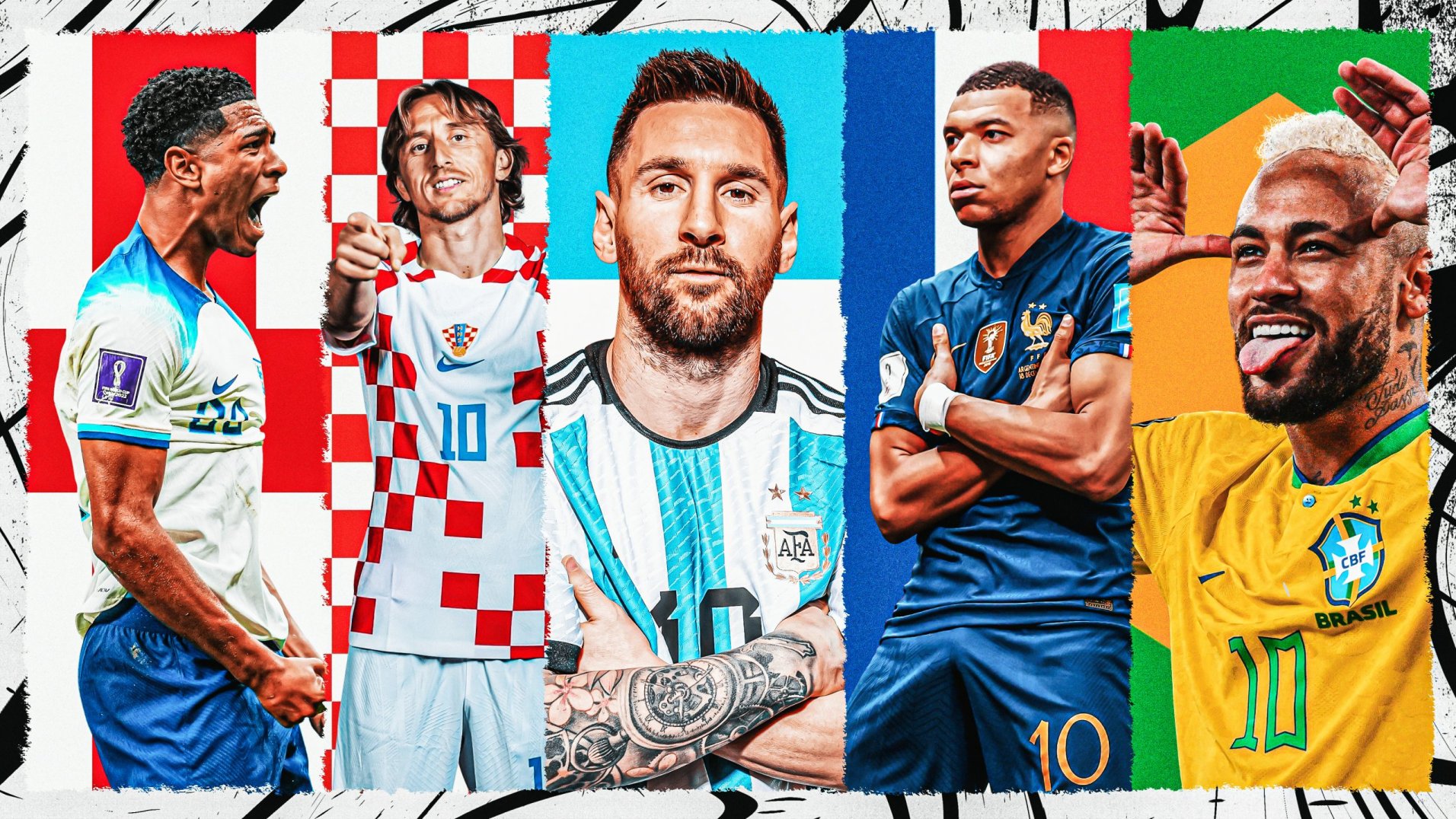 FIFA World Cup 2022: The 50 best players of the World Cup, including ...