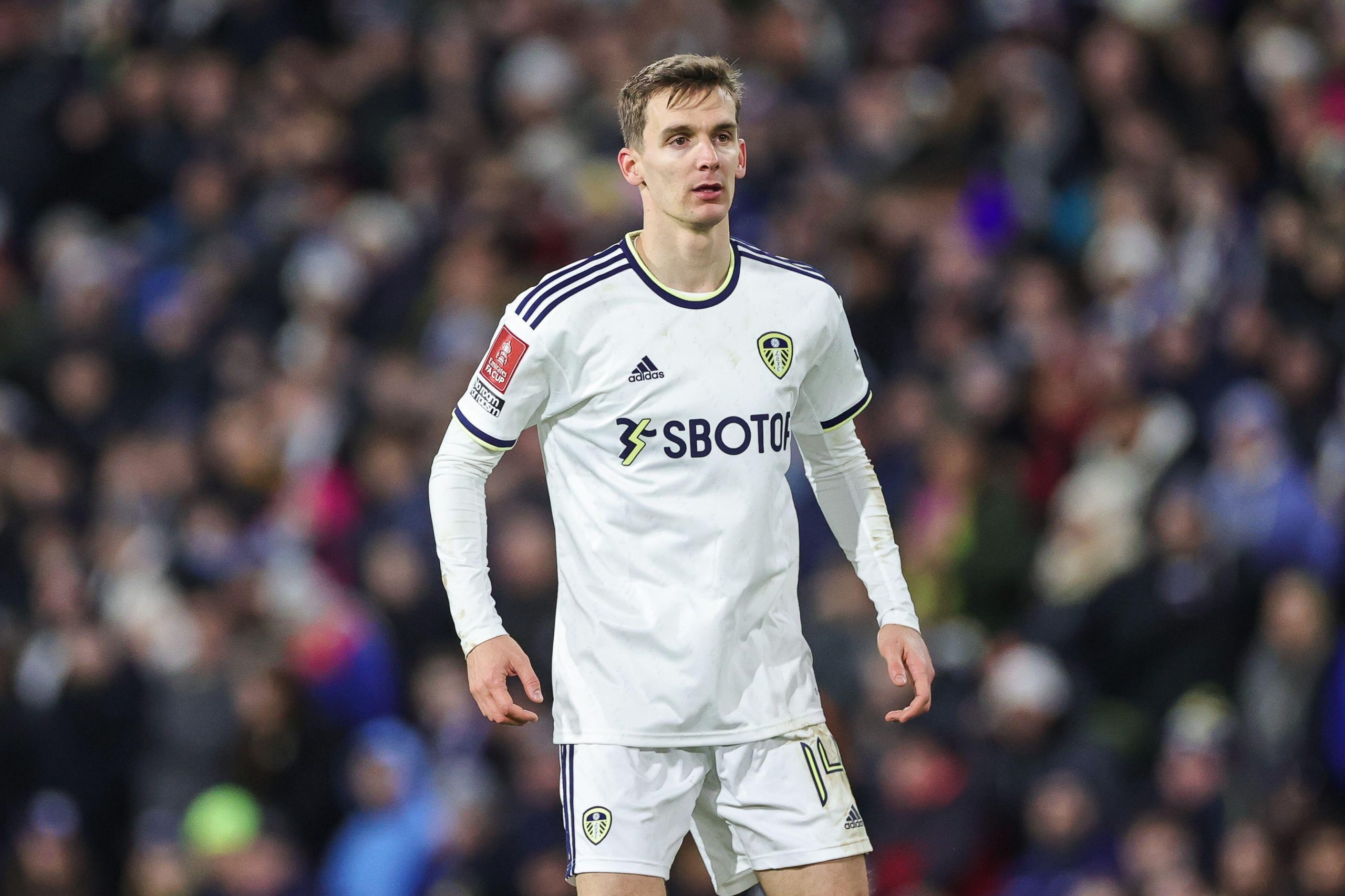 Leeds United defender Diego Llorente