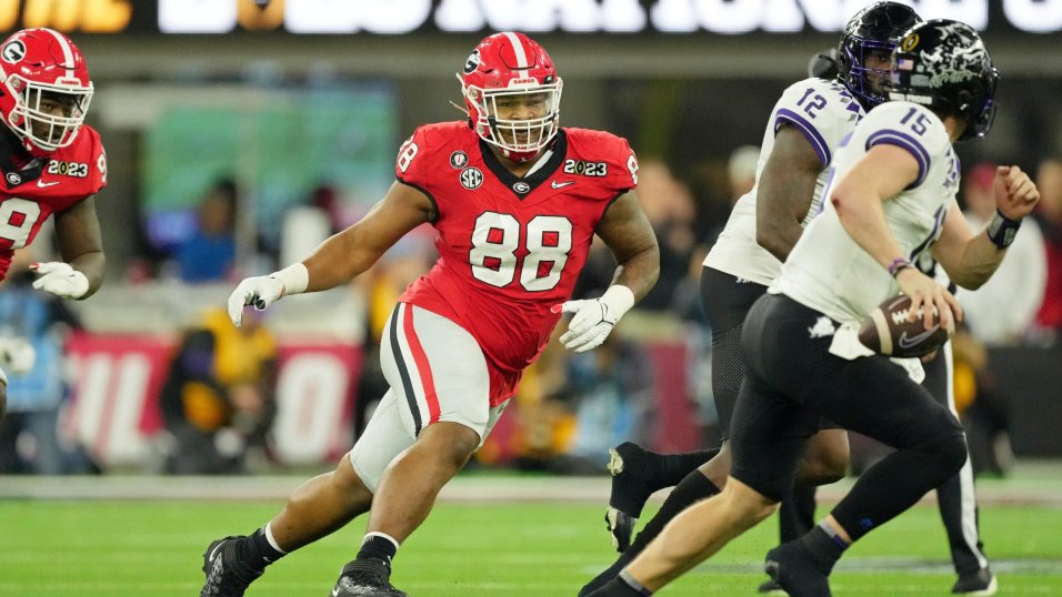 Eagles pick Georgia rushing duo Jalen Carter, Nolan Smith in first round of  NFL draft