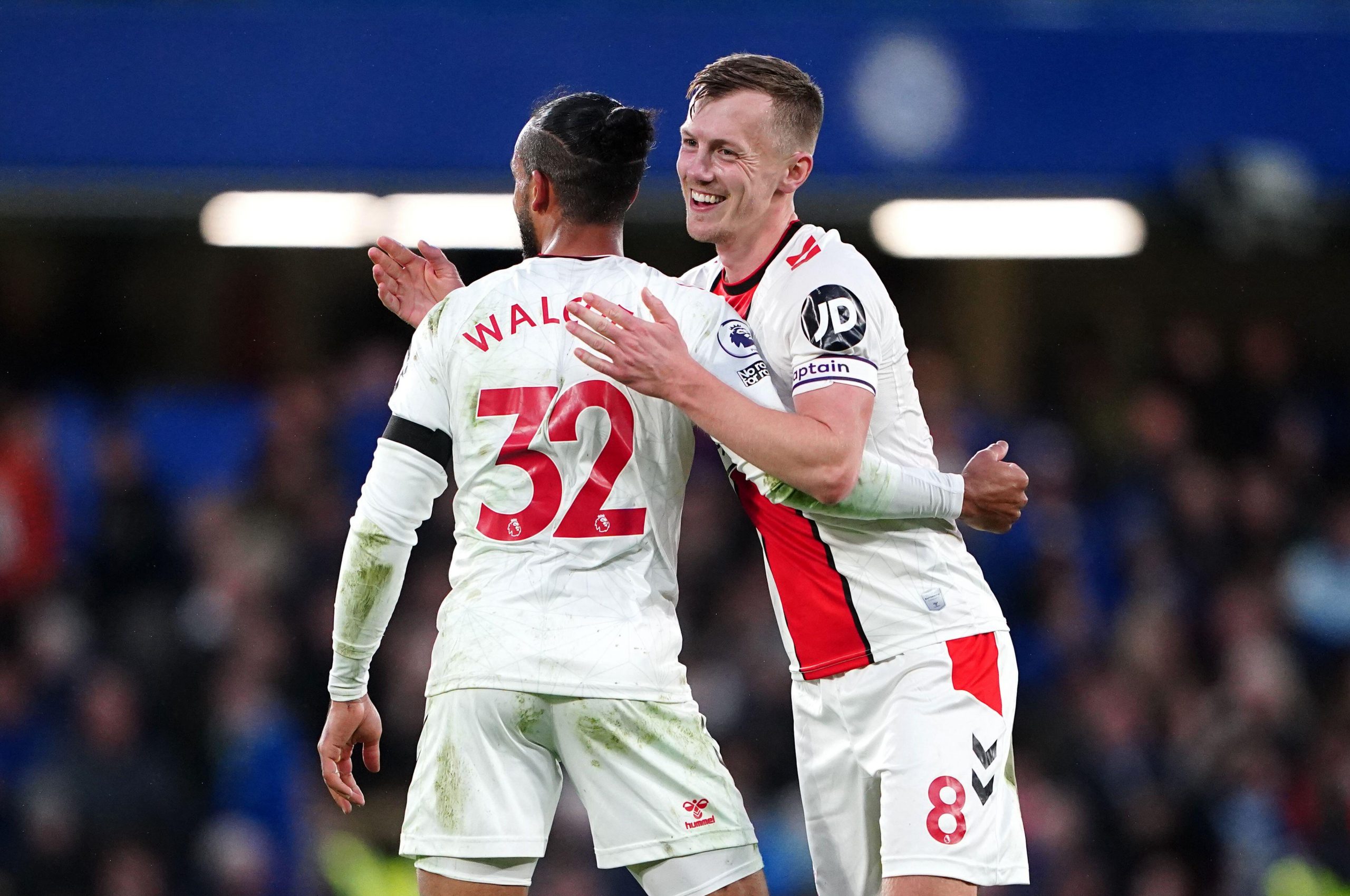 Southampton midfielder James Ward-Prowse