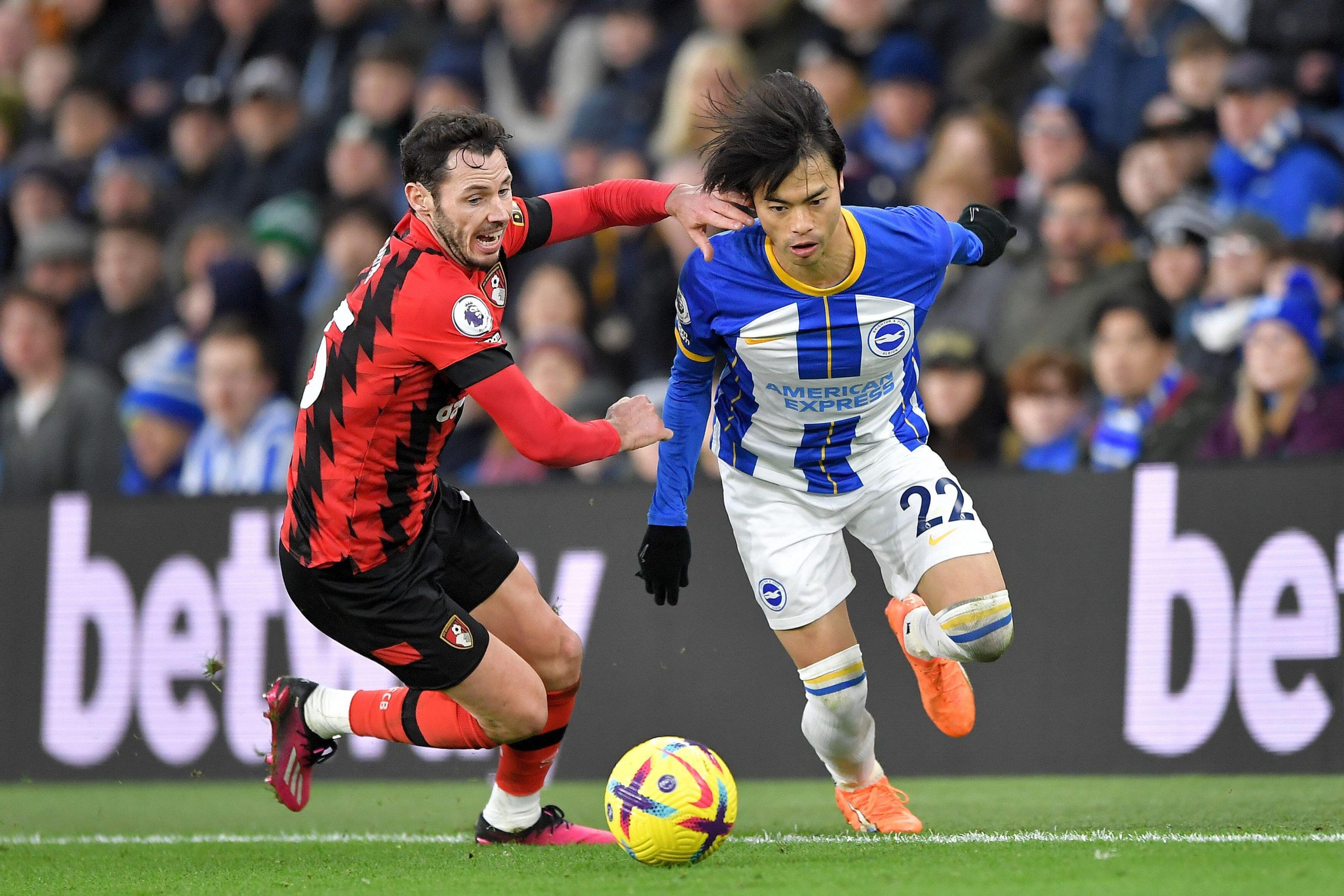 Brighton winger Kaoru Mitoma