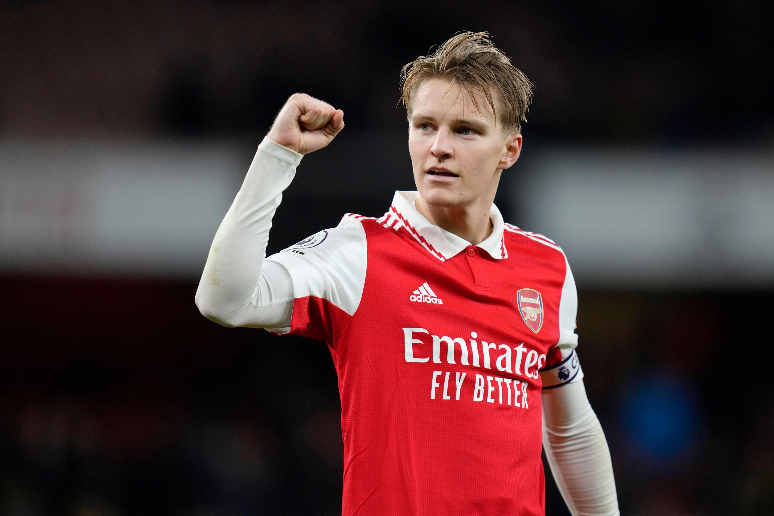 Arsenal midfielder Martin Odegaard