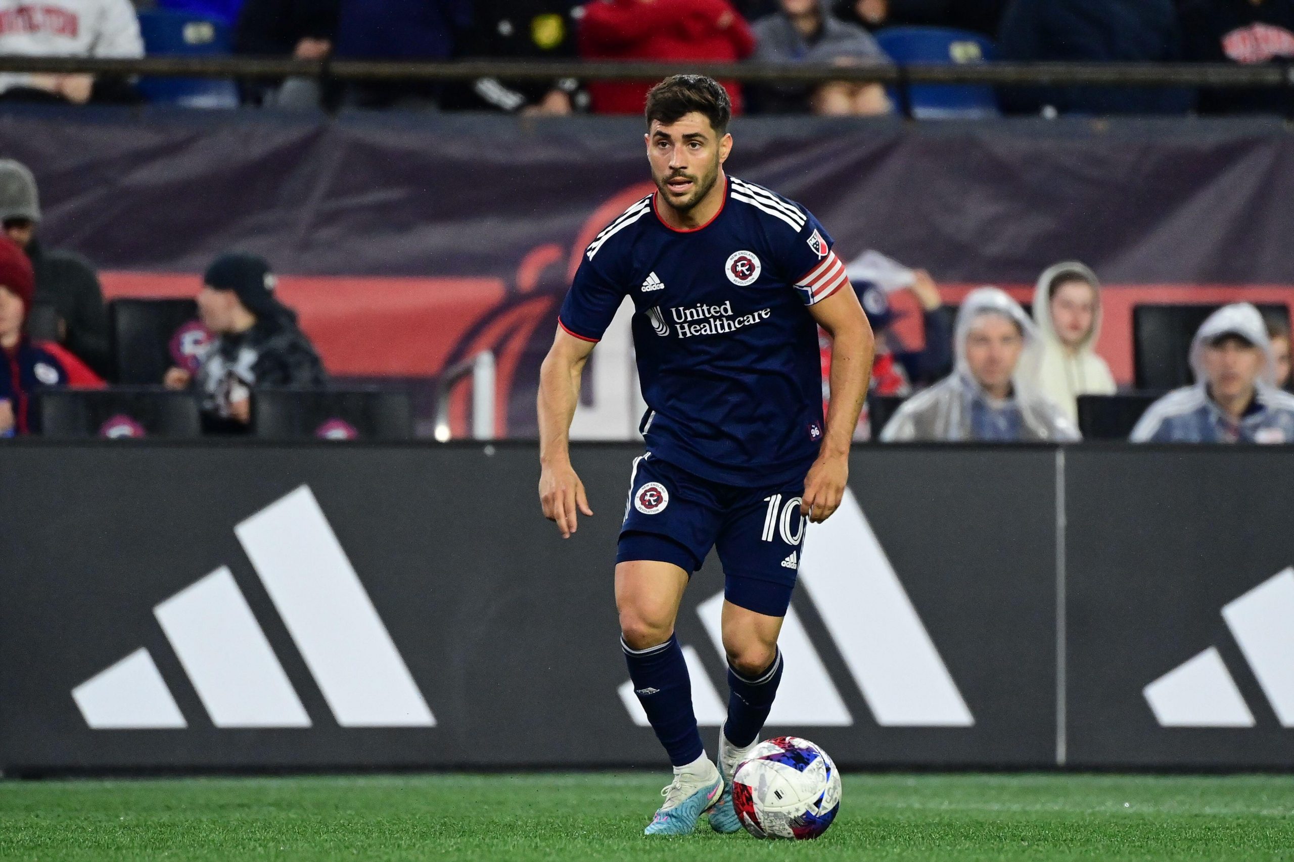 New England Revolution forward Carlos Gil