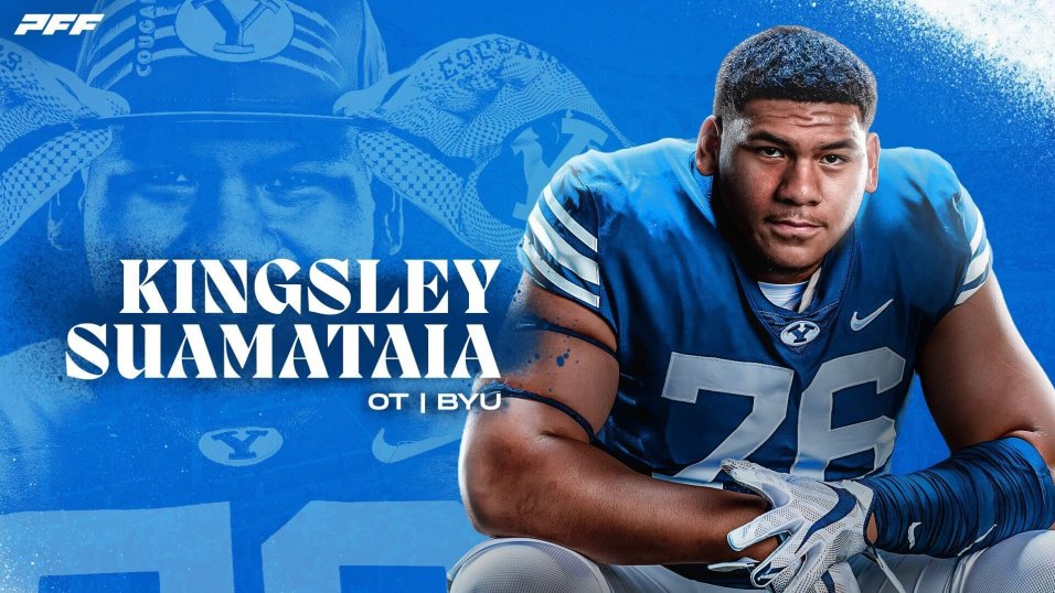 I just play like there's no tomorrow': Kingsley Suamataia's path to  becoming one of the top offensive tackles in the 2024 NFL Draft, College  Football