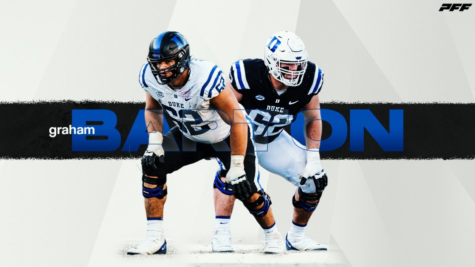 PFF says Jets should keep an eye on Duke tackle Graham Barton