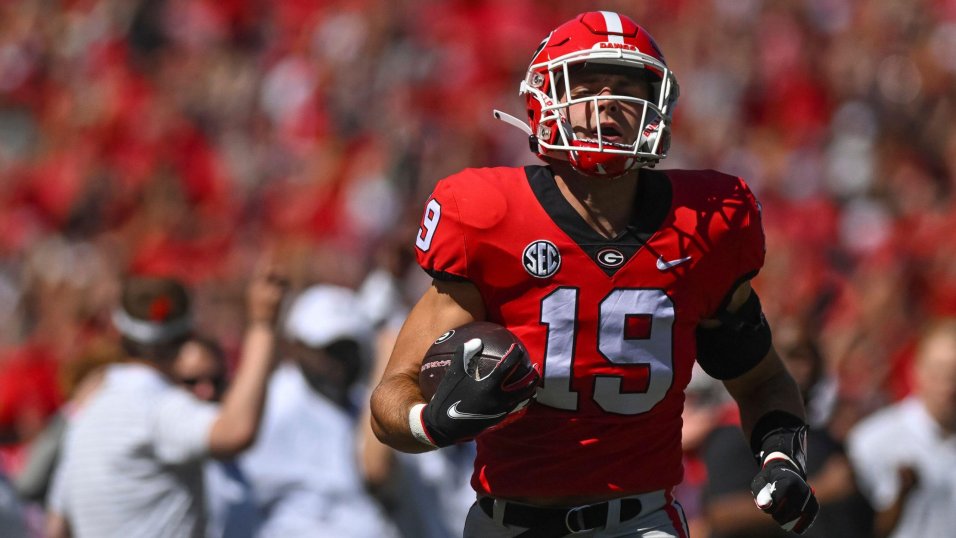 Georgia\'s Brock Bowers is set to be one of the best tight end prospects in  the PFF College era | NFL Draft | PFF