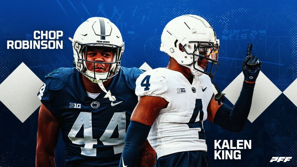Kalen King and Chop Robinson on becoming superstars for Penn State's  defense, College Football