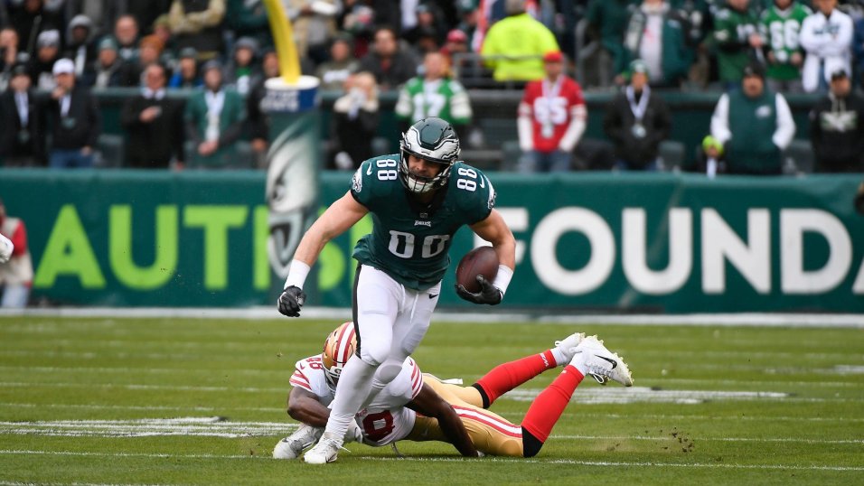 49ers vs Eagles Fantasy Football Worksheet, NFC Championship Game