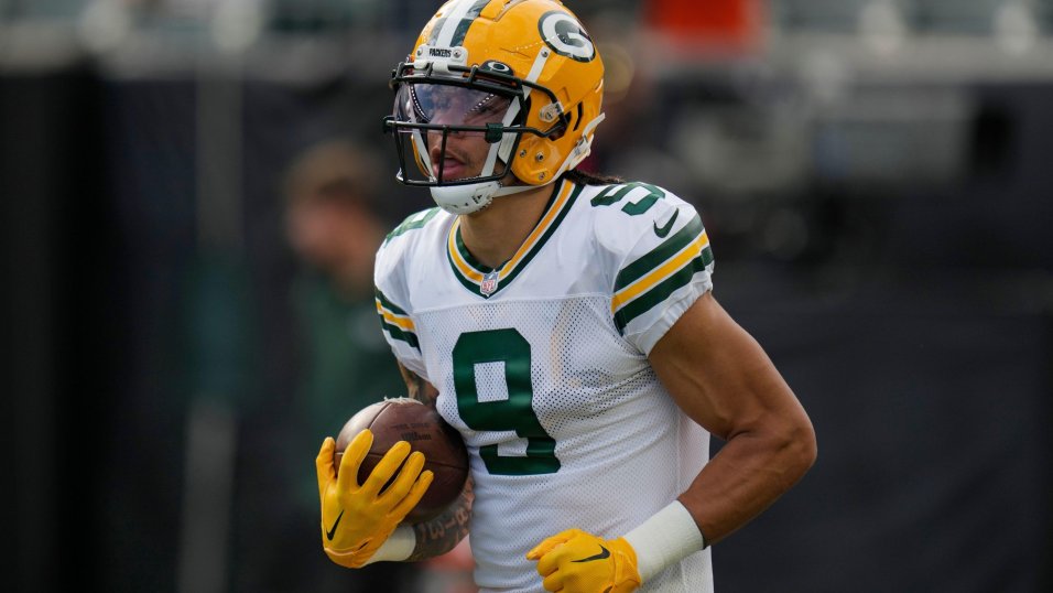 Packers rookie WR Christian Watson drops would-be touchdown on first play  of 2022