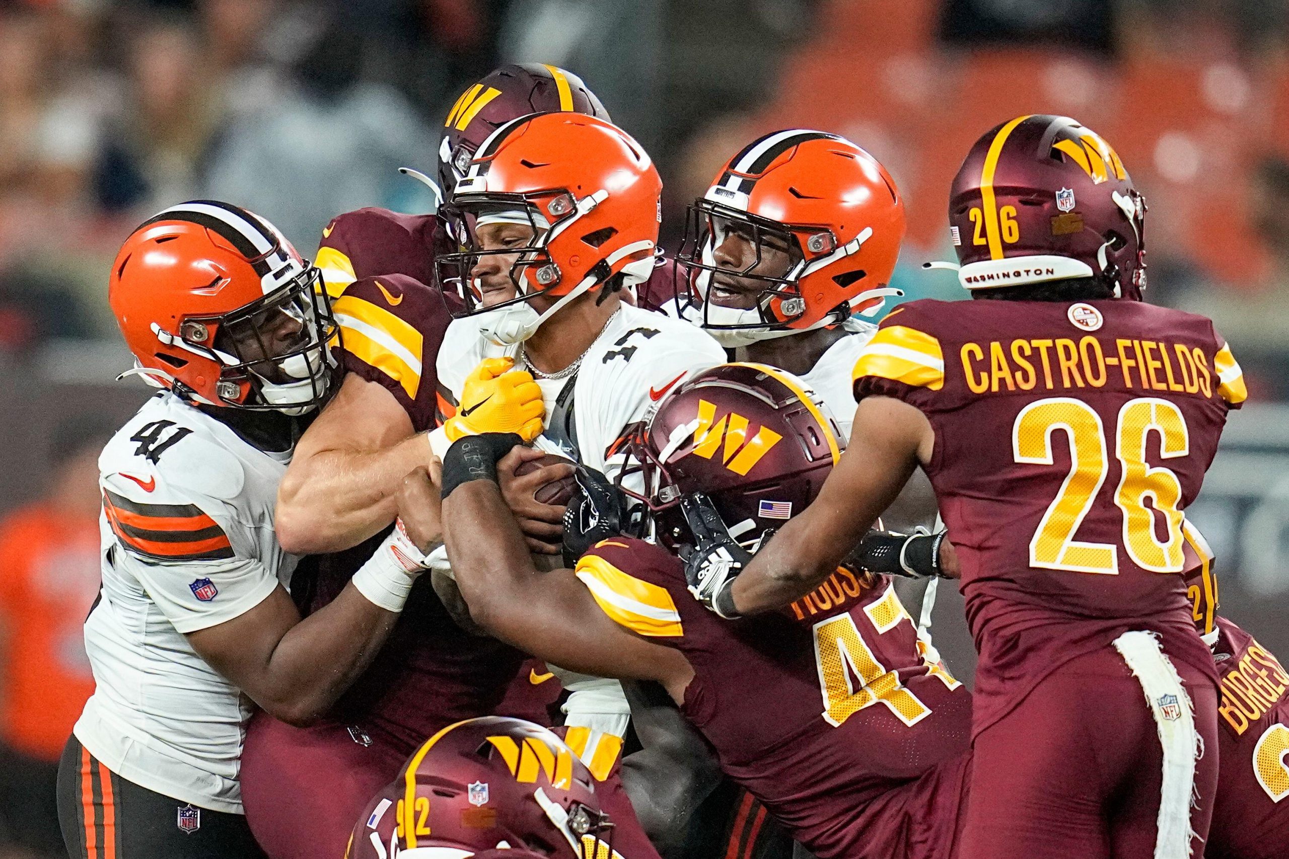 NFL Preseason Week 1 Game Recap: Washington Commanders 17, Cleveland ...