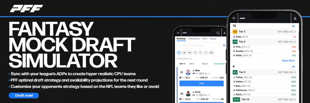 2023 Fantasy Football Mock Draft Simulator - Free Draft Software