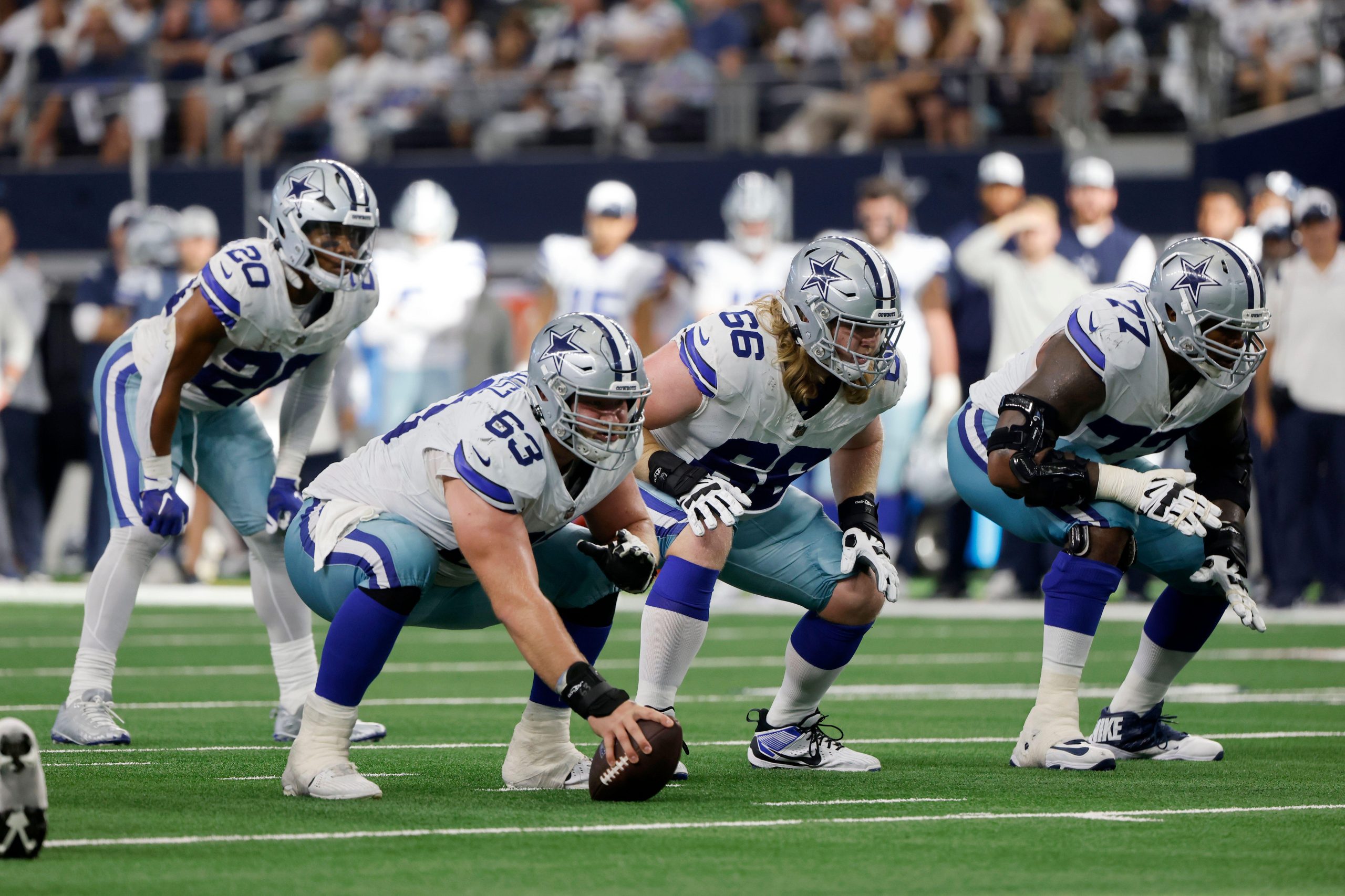 Dallas cowboys on sale offensive line